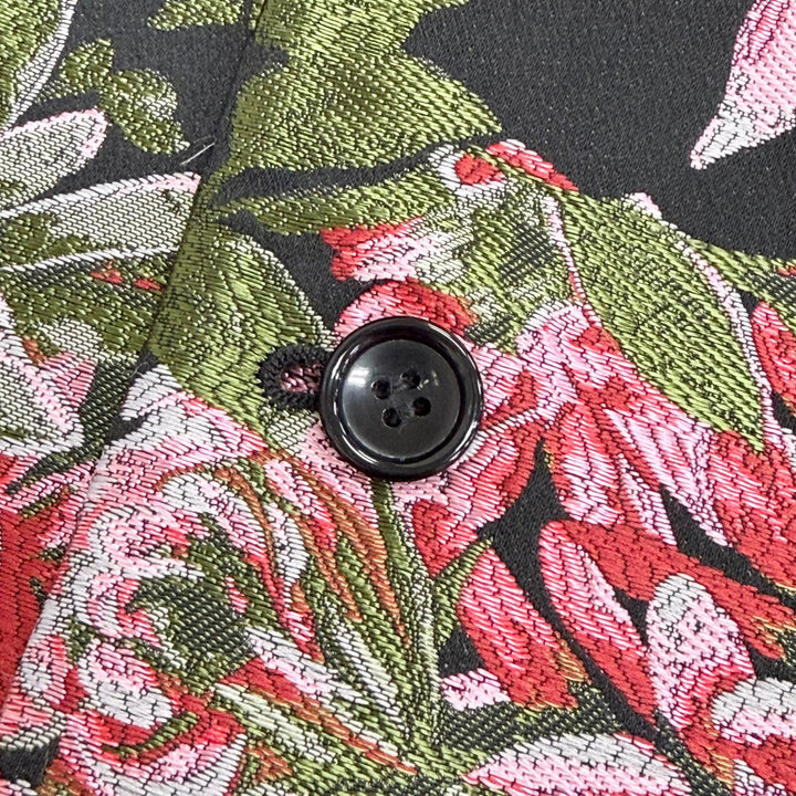 Excellent COMME des GARCONS tailored jacket Gobelin Jacquard Floral S GK-J023