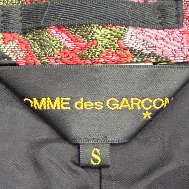Excellent COMME des GARCONS tailored jacket Gobelin Jacquard Floral S GK-J023