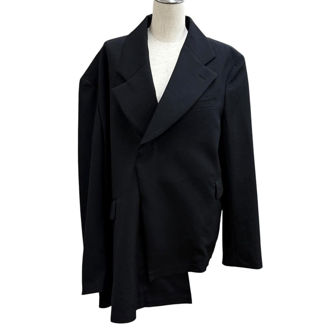 Excellent COMME des GARCONS tailored jacket Oversized Asymmetrical S GK-J032