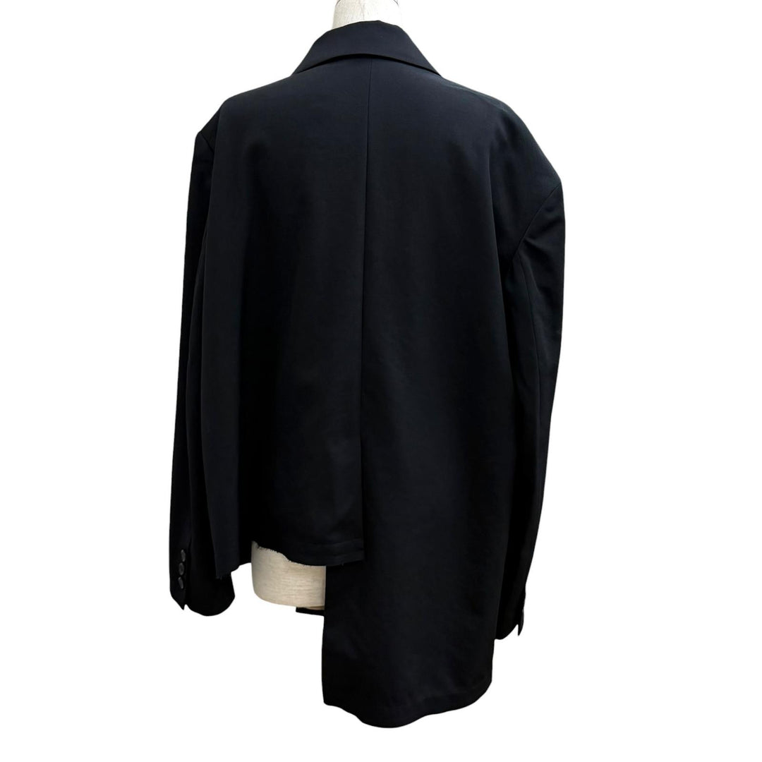 Excellent COMME des GARCONS tailored jacket Oversized Asymmetrical S GK-J032