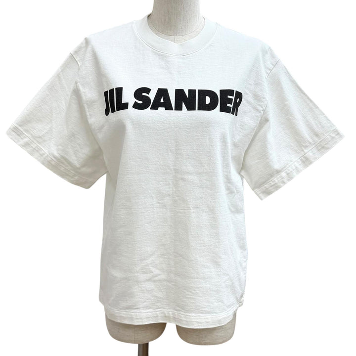 Great JIL SANDER Short sleeve T-shirt Oversized logo design cotton XS J02GC0001