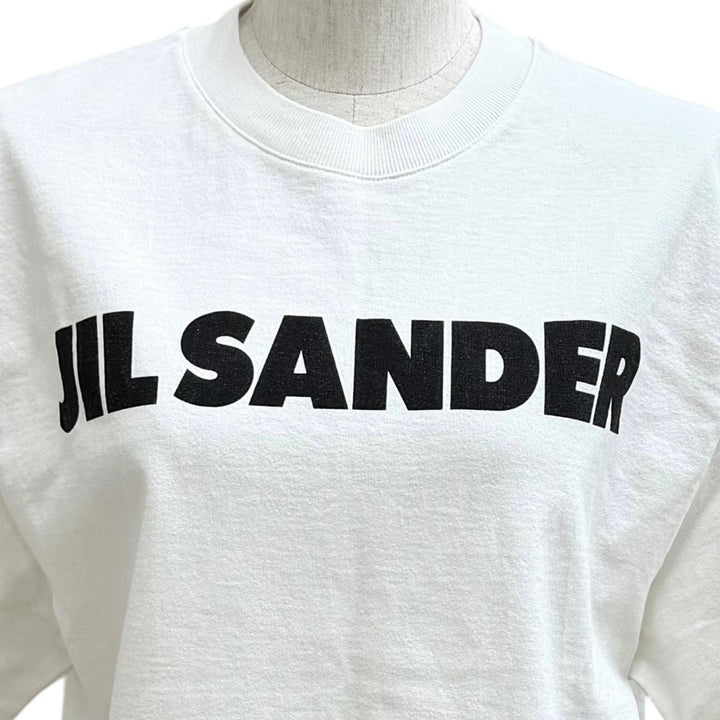 Great JIL SANDER Short sleeve T-shirt Oversized logo design cotton XS J02GC0001