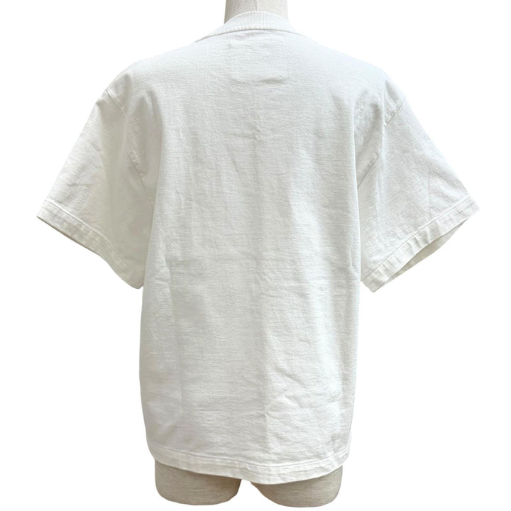 Great JIL SANDER Short sleeve T-shirt Oversized logo design cotton XS J02GC0001