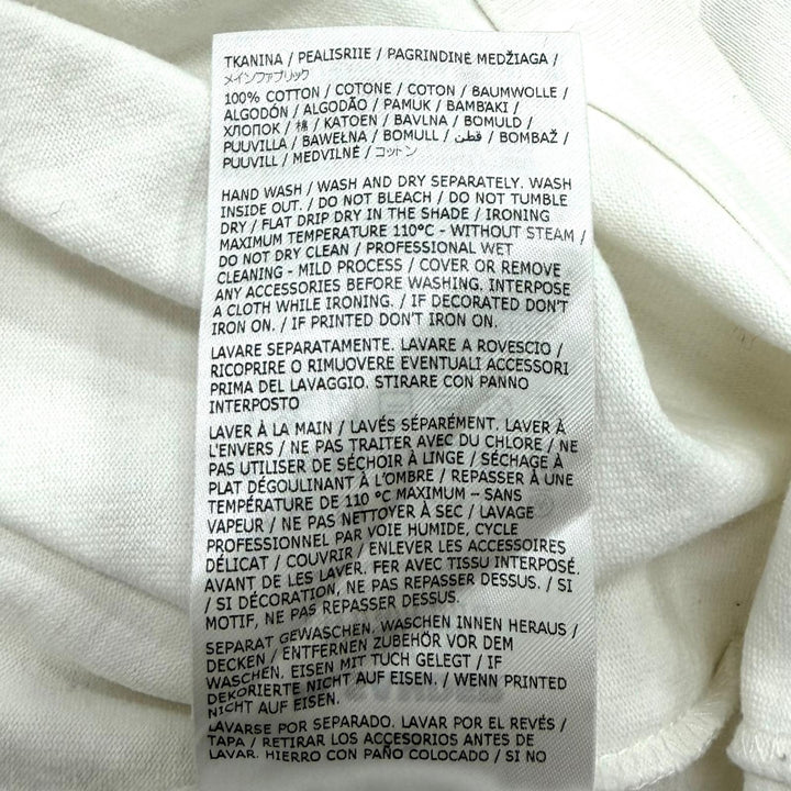 Great JIL SANDER Short sleeve T-shirt Oversized logo design cotton XS J02GC0001