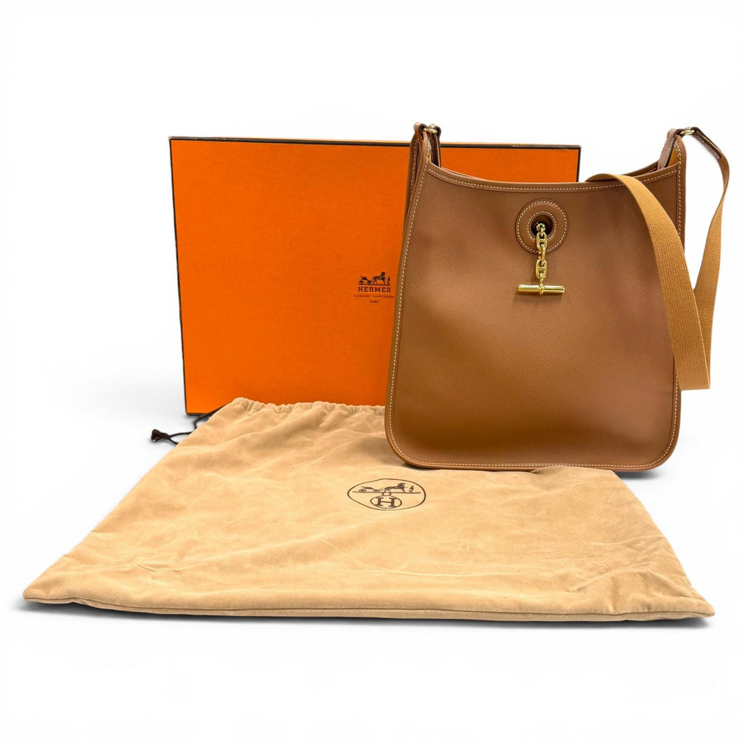 Great HERMES Shoulder Bag Vespa PM Courchevel Women