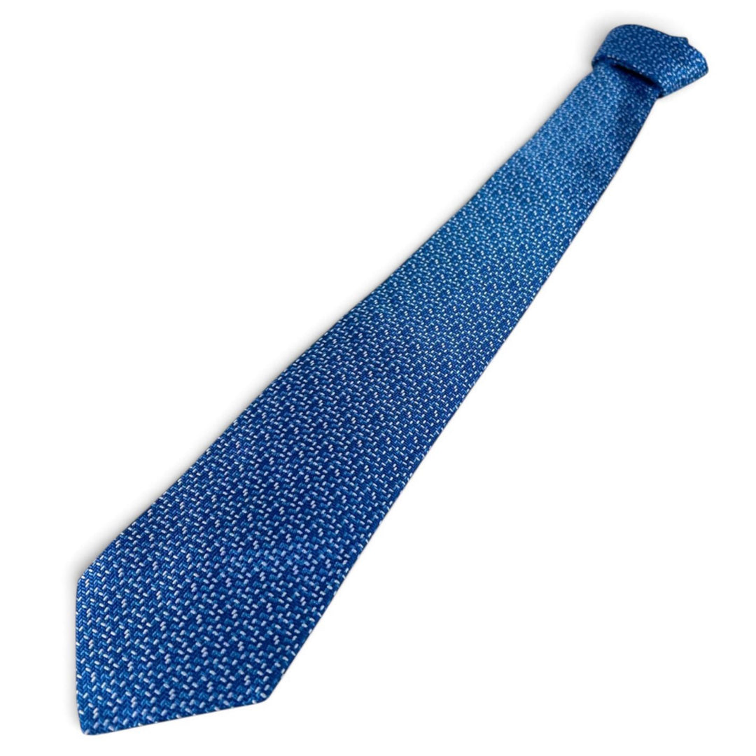 Pristine Salvatore Ferragamo tie Gancini all-over print silk tie, set of 2 silk
