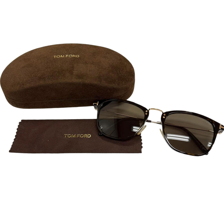 Excellent TOM FORD sunglasses Beau Model worn by Mikuru Asakura Brown demi