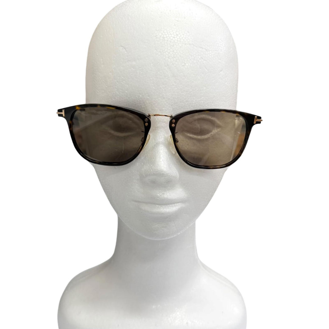 Excellent TOM FORD sunglasses Beau Model worn by Mikuru Asakura Brown demi