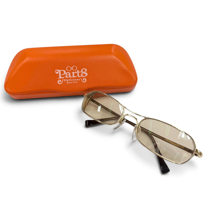 Great LOUIS VUITTON sunglasses Conspiration Two Bridges gold Women Z0038U