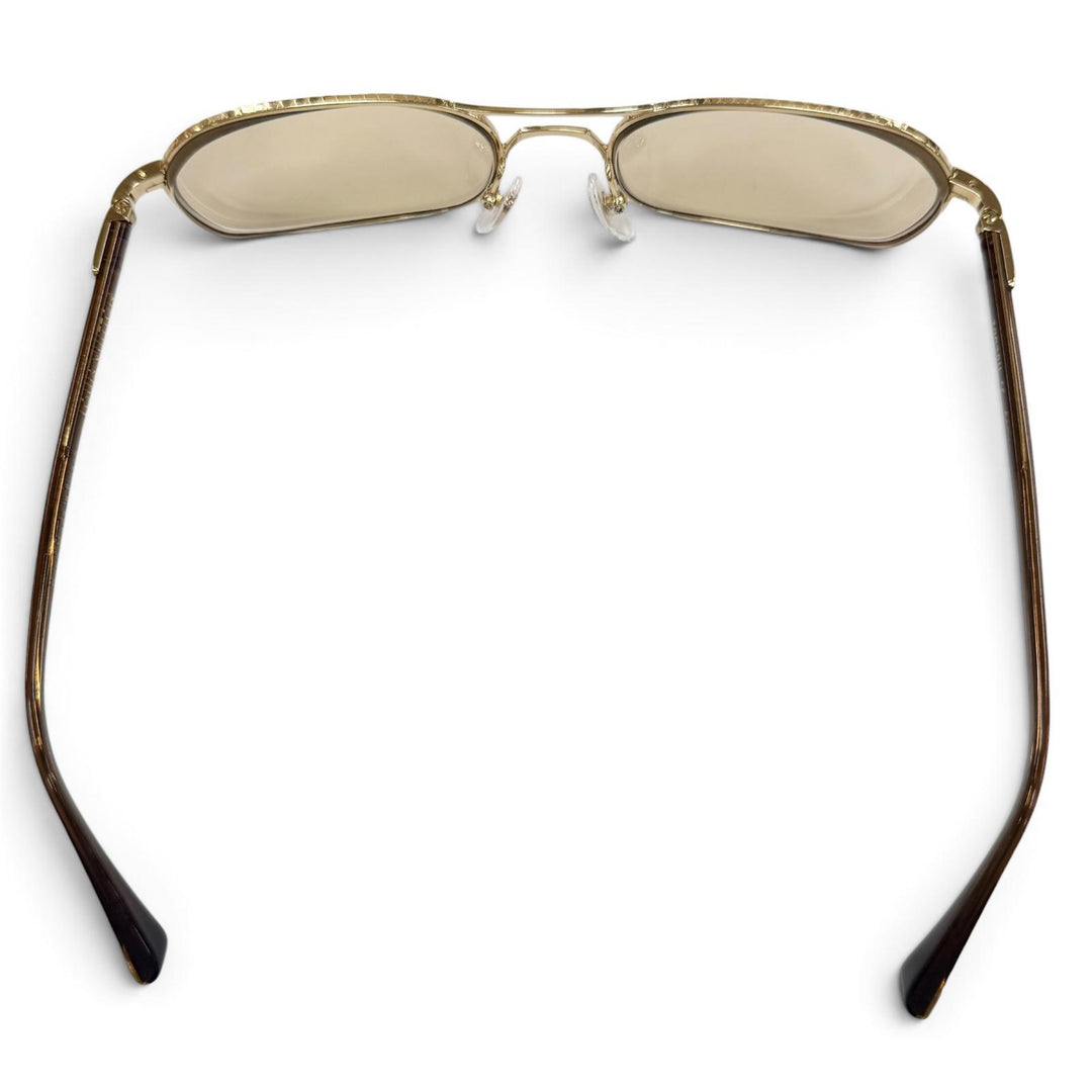 Great LOUIS VUITTON sunglasses Conspiration Two Bridges gold Women Z0038U