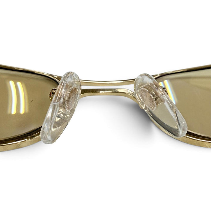 Great LOUIS VUITTON sunglasses Conspiration Two Bridges gold Women Z0038U