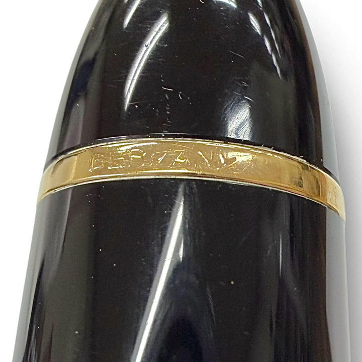 Very Good MONTBLANC fountain pen Meisterstück 149 white star black 14K mens
