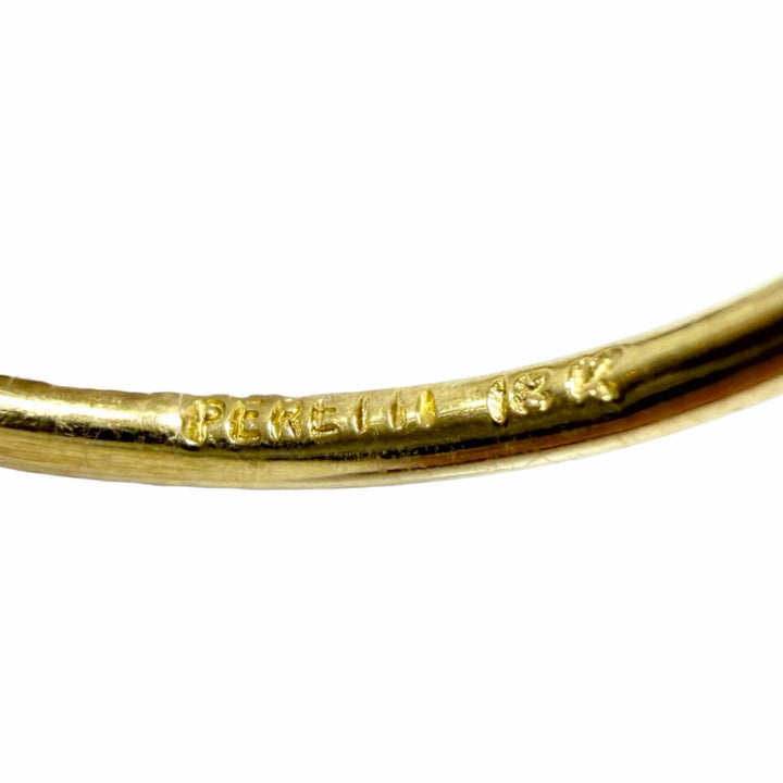 Great TIFFANY&Co. Ring ring Diamond Reversible Yellow Gold 18K Women
