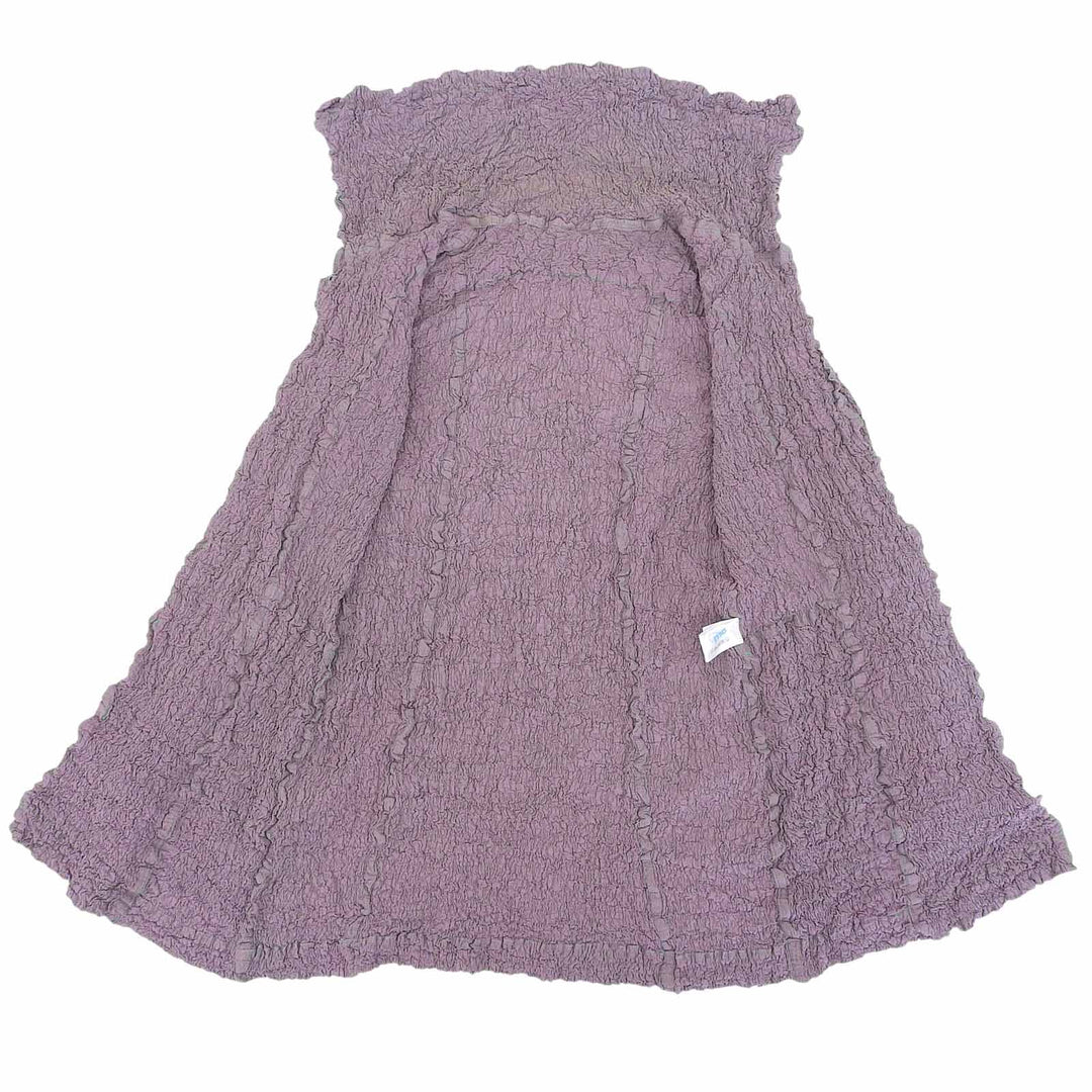 Excellent me ISSEY MIYAKE cardigan Cauliflower High Neck purple Women MI24FA682