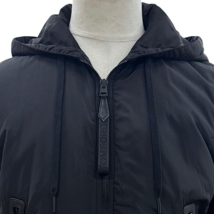 Excellent TOM FORD hoodie Knit switching double zip-up black 50 BYM2R TFKG54
