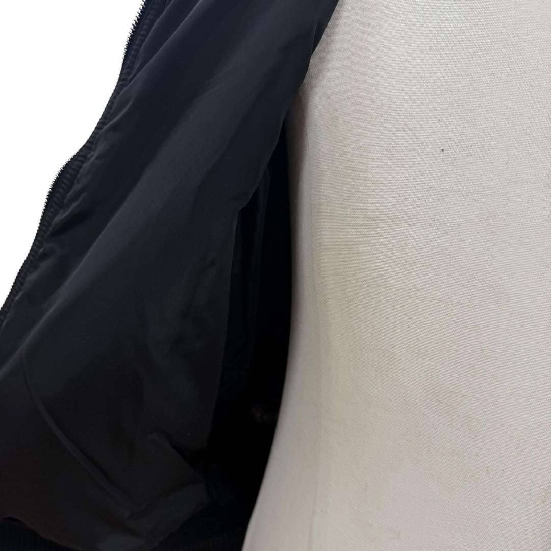 Excellent TOM FORD hoodie Knit switching double zip-up black 50 BYM2R TFKG54