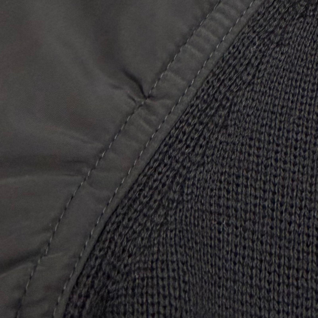 Excellent TOM FORD hoodie Knit switching double zip-up black 50 BYM2R TFKG54