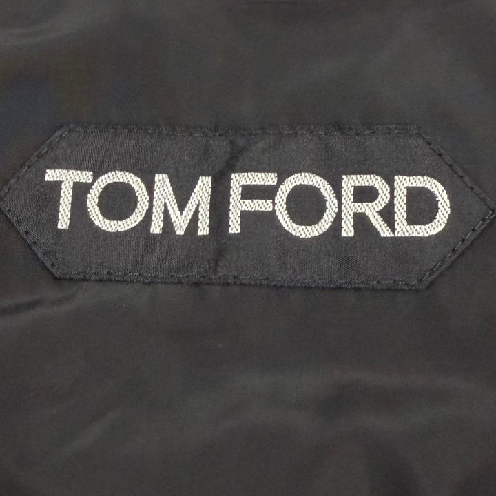 Excellent TOM FORD hoodie Knit switching double zip-up black 50 BYM2R TFKG54