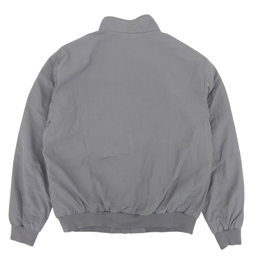 Excellent POLO RALPH LAUREN Jacket Zip-up stand-up collar gray polyester mens L