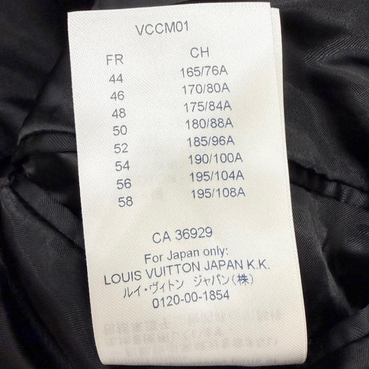 Great LOUIS VUITTON tailored jacket Plain Rainbow Monogram Embossed Single