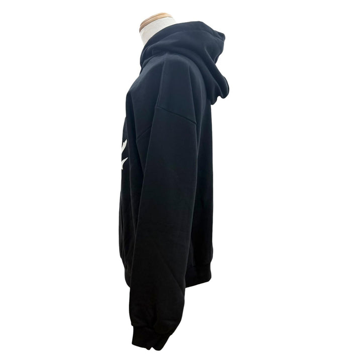Great CELINE hoodie BOY DOLL hooded pullover black cotton mens L 2Y962670Q