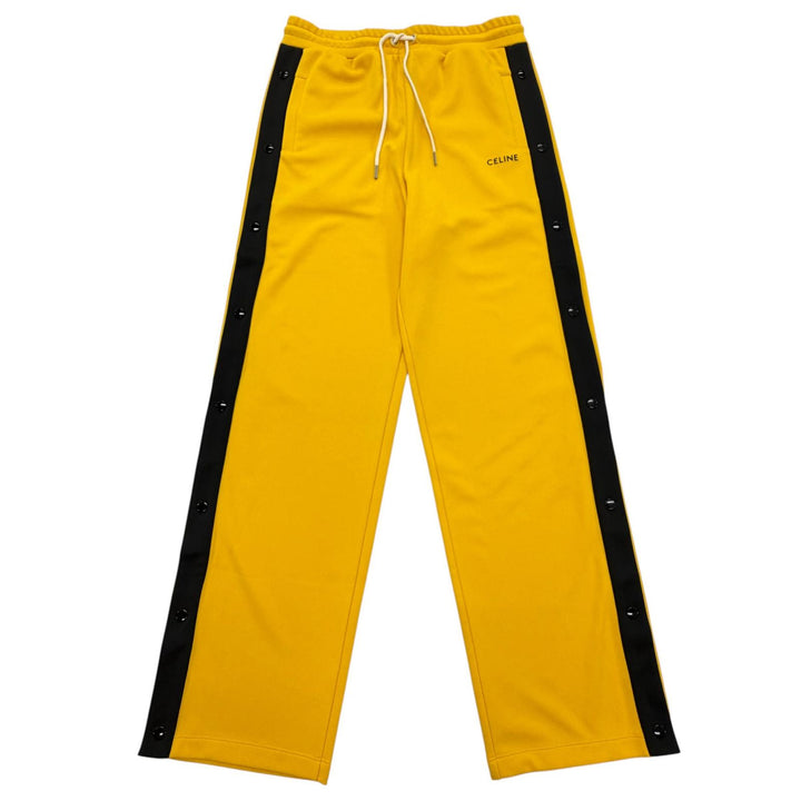 Excellent CELINE Pants Jersey Double Face Jogging Pants truck yellow L 2Z223121O