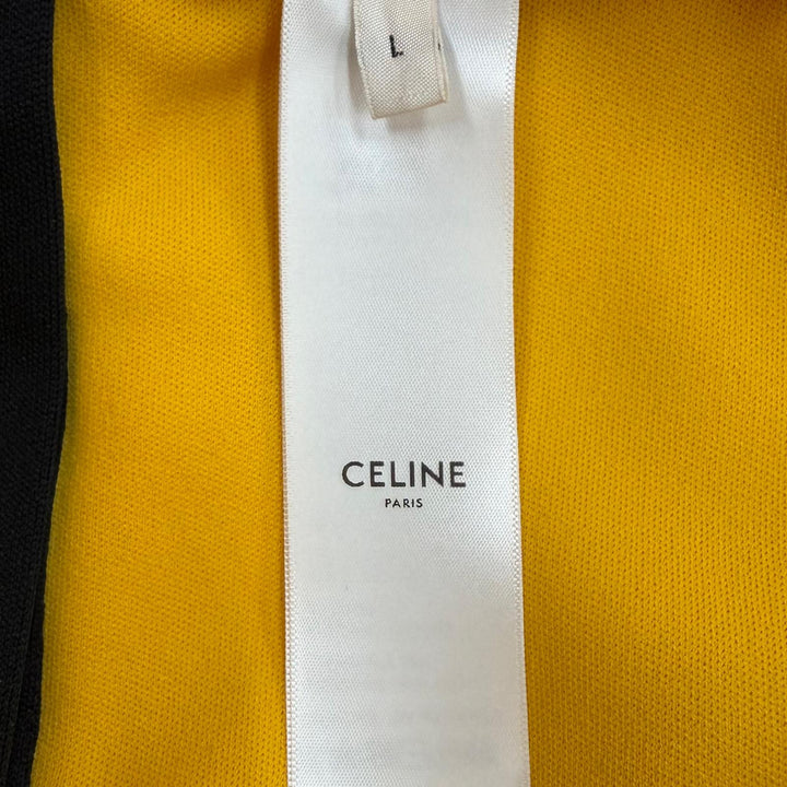 Excellent CELINE Pants Jersey Double Face Jogging Pants truck yellow L 2Z223121O