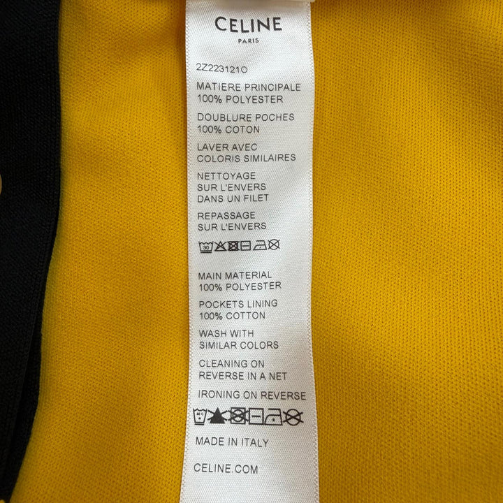 Excellent CELINE Pants Jersey Double Face Jogging Pants truck yellow L 2Z223121O
