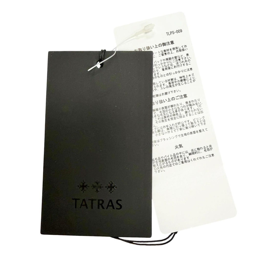 Excellent TATRAS hoodie BIANCA Logo patch pile jacquard zip-up LCK0471063588