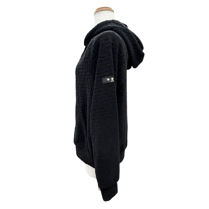 Excellent TATRAS hoodie BIANCA Logo patch pile jacquard zip-up LCK0471063588