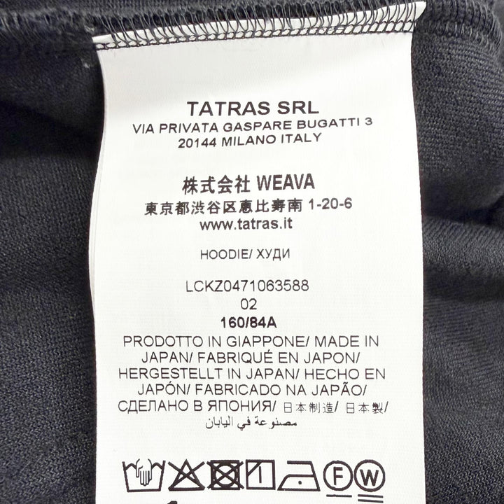 Excellent TATRAS hoodie BIANCA Logo patch pile jacquard zip-up LCK0471063588