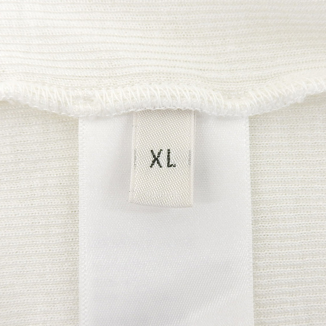 Excellent CELINE Tank top Triomphe embroidery rib knit silk XL 2X365322T.01OB