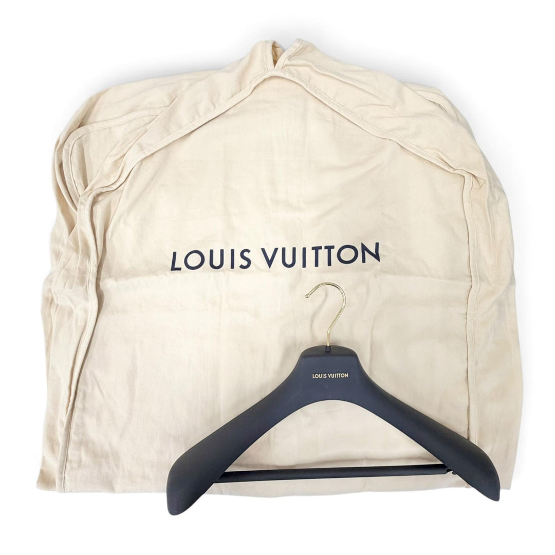 Excellent LOUIS VUITTON Best Giant monogram lining, hooded zip-up jacket 34