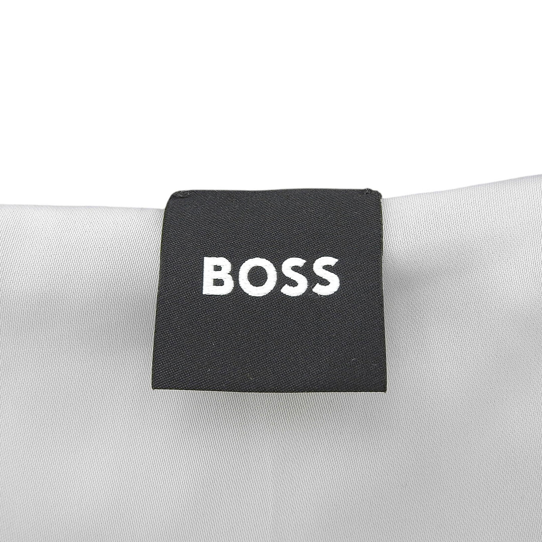 Excellent HUGO BOSS Down vest Stand collar, padded gray wool Women S