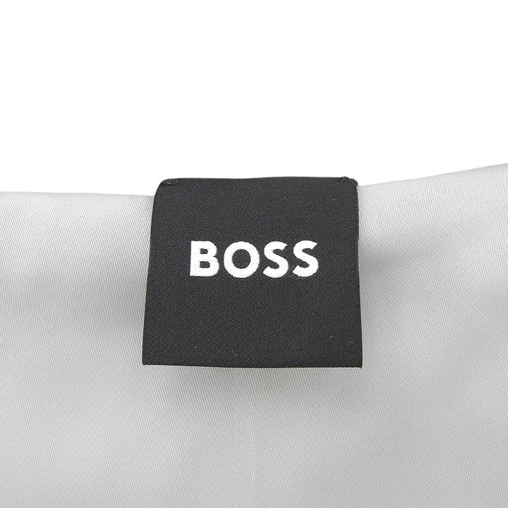 Excellent HUGO BOSS Down vest Stand collar, padded gray wool Women S