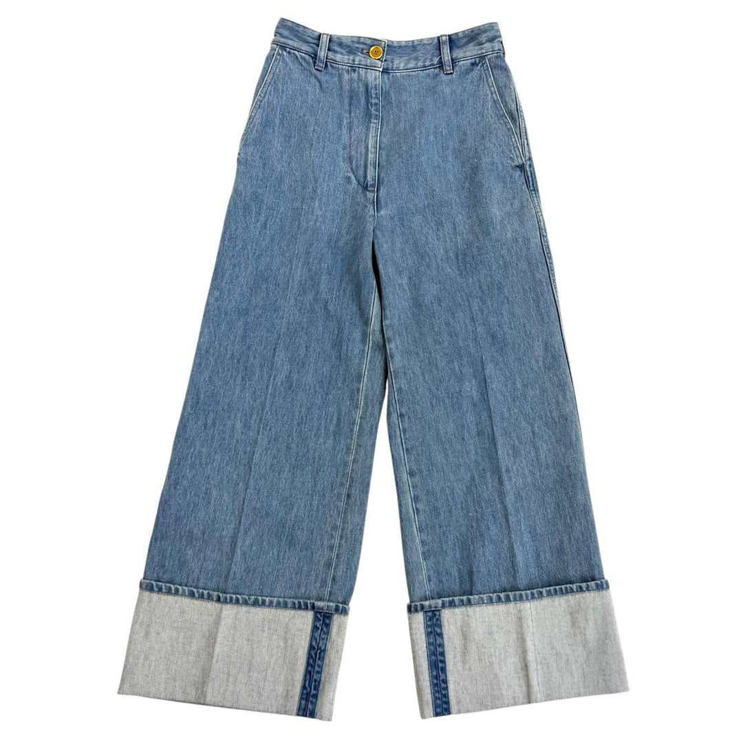 Pristine PATOU Denim pants Cotton denim iconic pants cotton 34 TR0030008630B