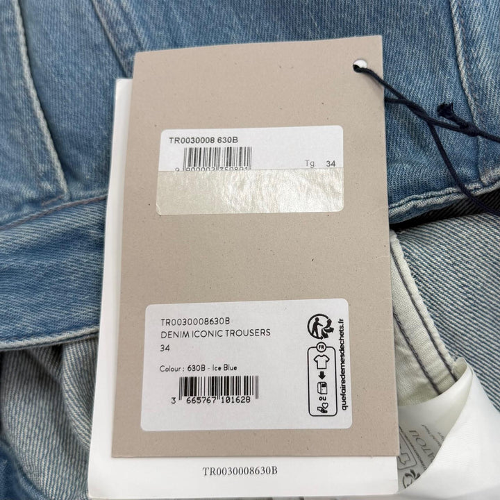 Pristine PATOU Denim pants Cotton denim iconic pants cotton 34 TR0030008630B