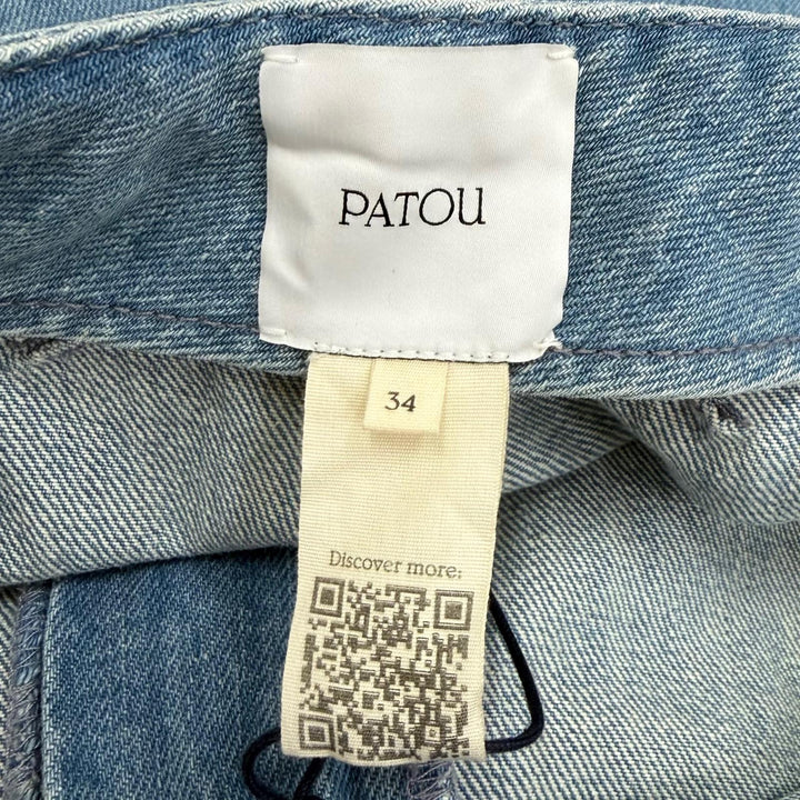 Pristine PATOU Denim pants Cotton denim iconic pants cotton 34 TR0030008630B
