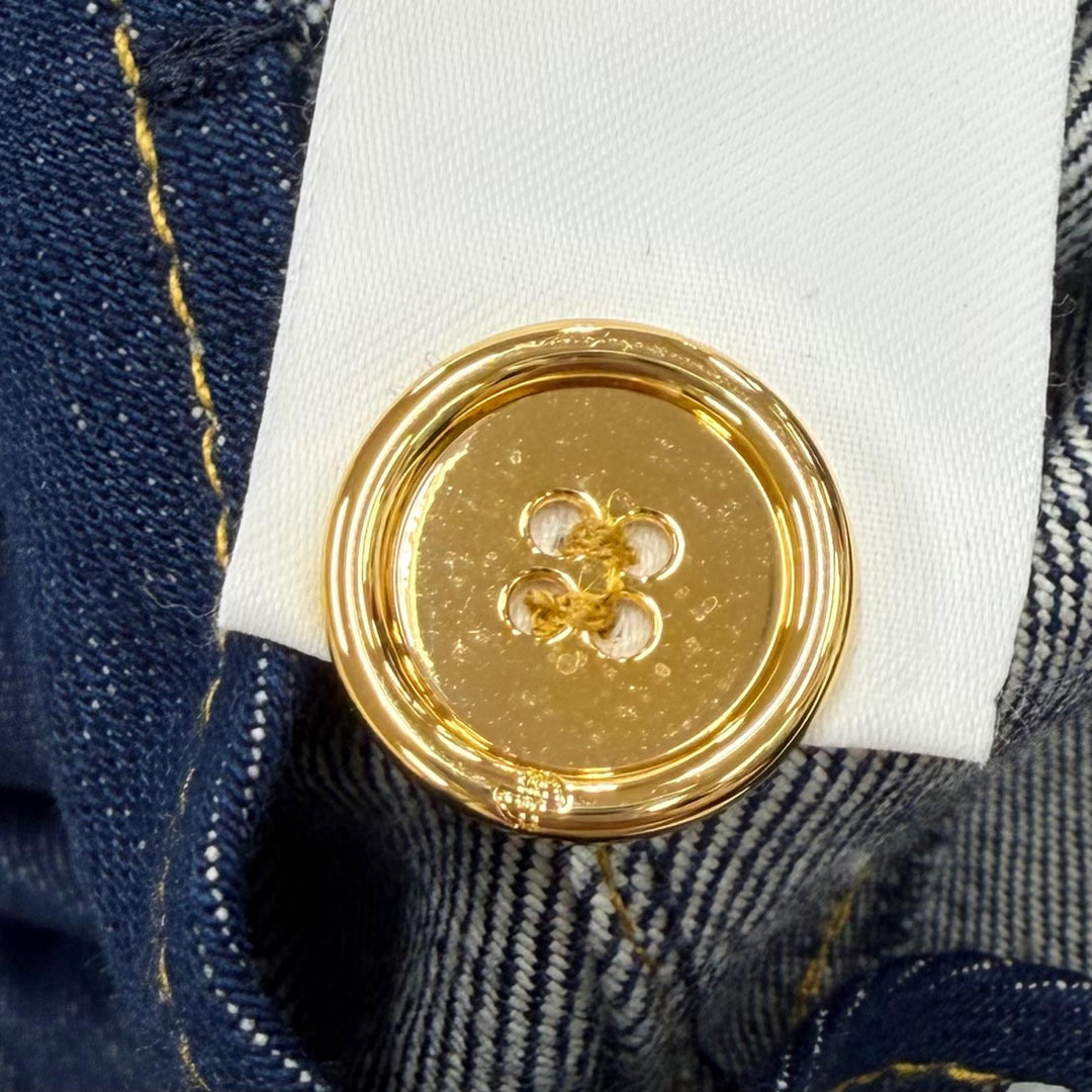 Pristine PATOU Iconic denim pants Center press cotton 34 TR0030008602D