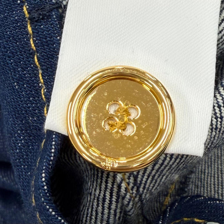 Pristine PATOU Iconic denim pants Center press cotton 34 TR0030008602D