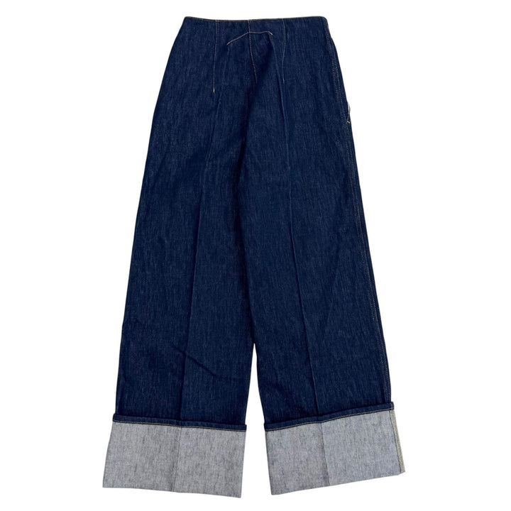 Pristine PATOU Iconic denim pants Center press cotton 34 TR0030008602D