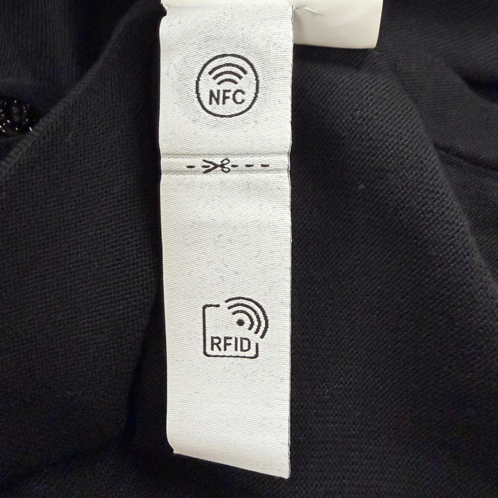 Excellent STONE ISLAND cardigan black wool mens M 8115511C4