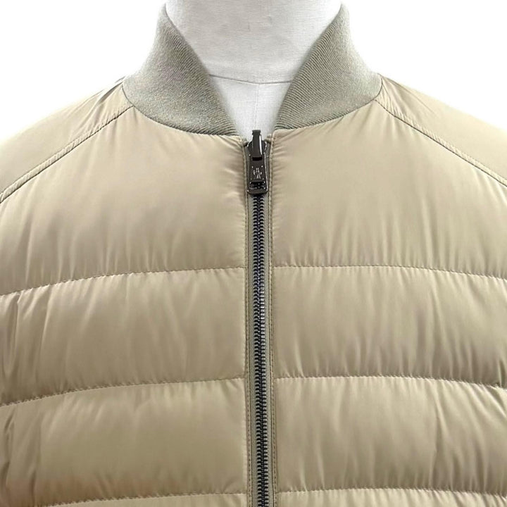 Excellent MONCLER Down jacket DIOUNES beige polyester mens 0 J20911A00036