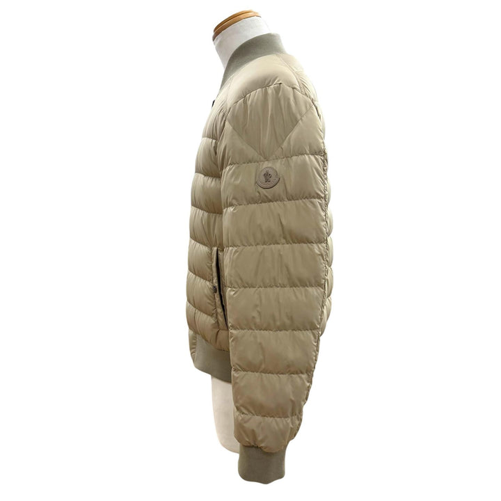 Excellent MONCLER Down jacket DIOUNES beige polyester mens 0 J20911A00036