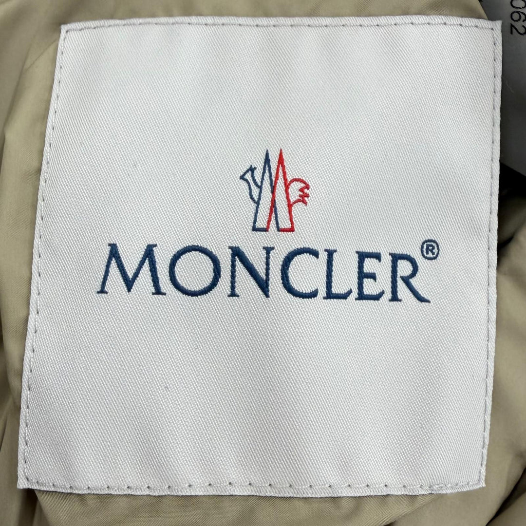 Excellent MONCLER Down jacket DIOUNES beige polyester mens 0 J20911A00036