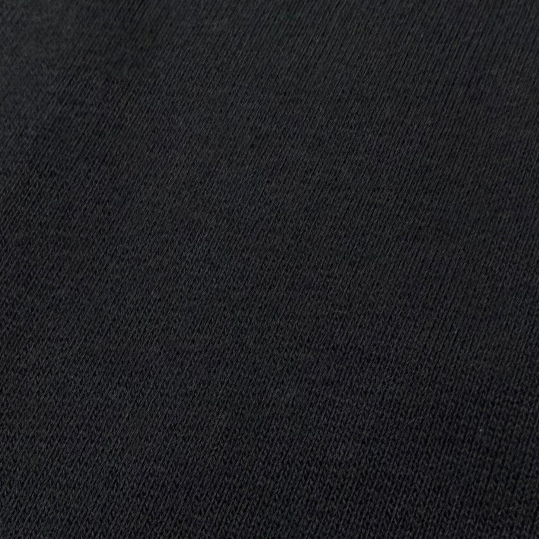 Great THE ROW hoodie ESSONI TOP hooded pullover black cotton mens L 386-K290