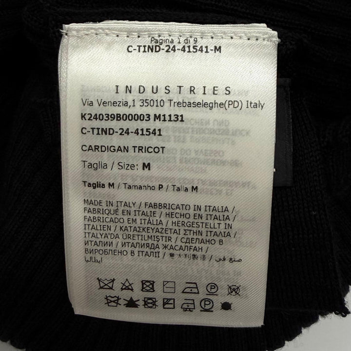Excellent MONCLER GENIUS 4 cardigan black wool Women M K24039B00003