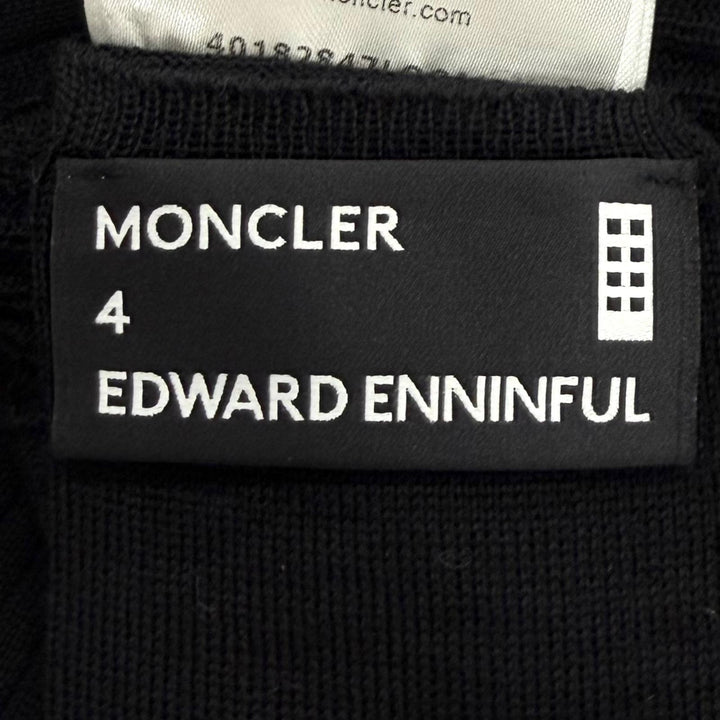 Excellent MONCLER GENIUS 4 cardigan black wool Women M K24039B00003