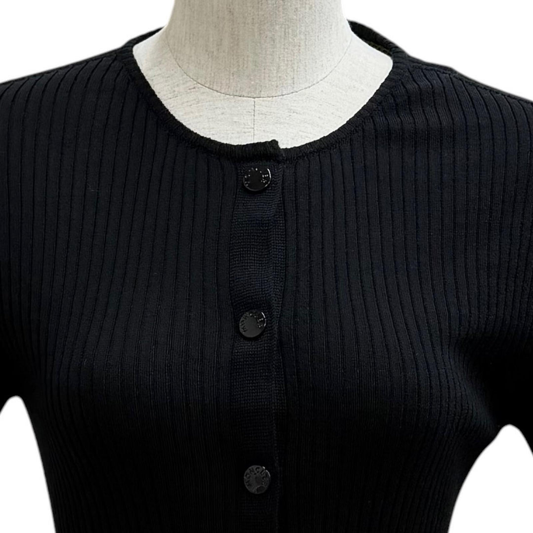 Excellent MONCLER GENIUS 4 cardigan black wool Women M K24039B00003