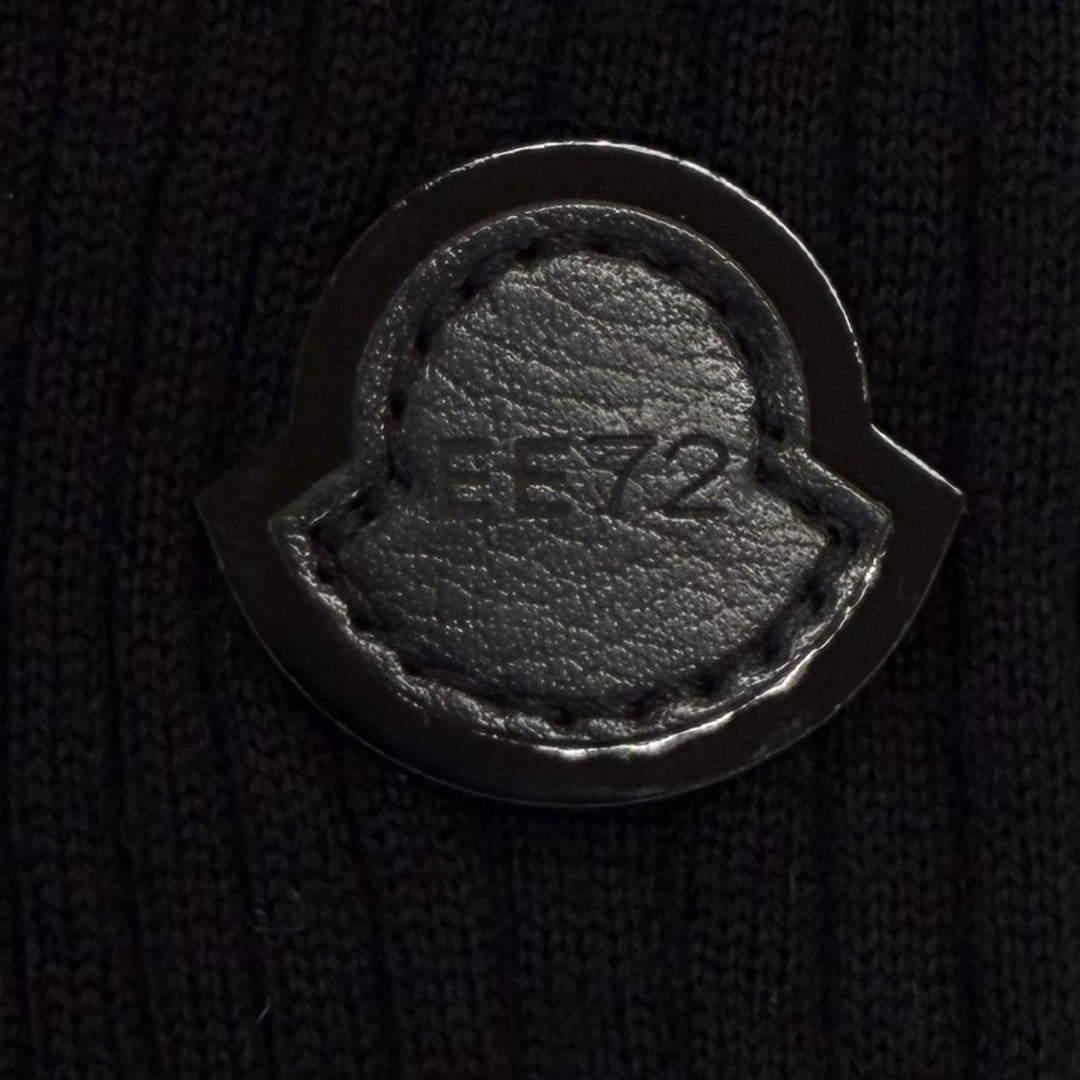 Excellent MONCLER GENIUS 4 cardigan black wool Women M K24039B00003